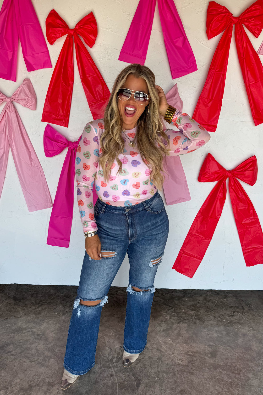 PREORDER- VALENTINES DRESS IT UP MESH TOPS