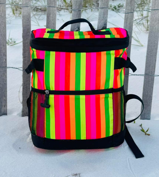 Neon Nights Backpack Cooler