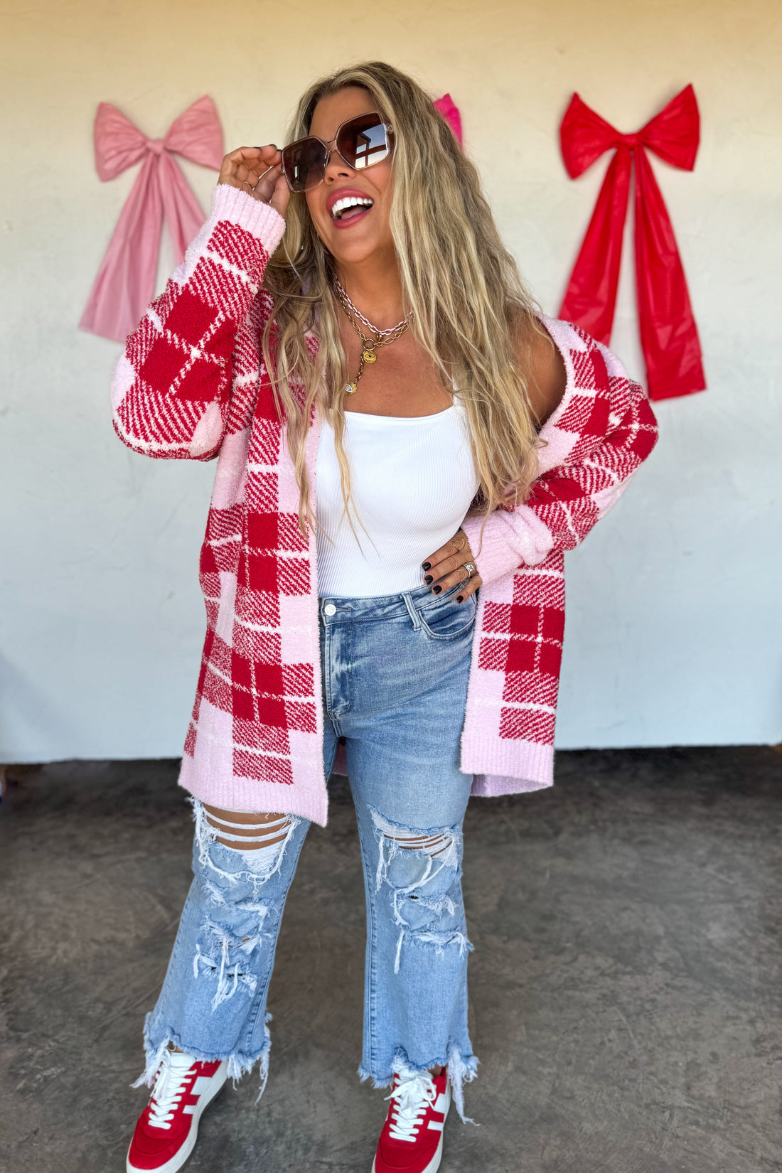 PREORDER- VALENTINES CLOUD CARDIGAN