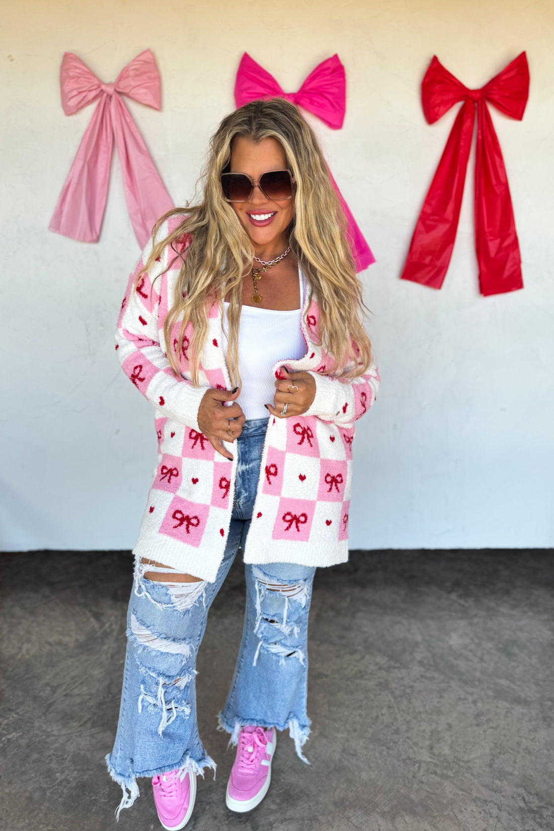 PREORDER- VALENTINES CLOUD CARDIGAN