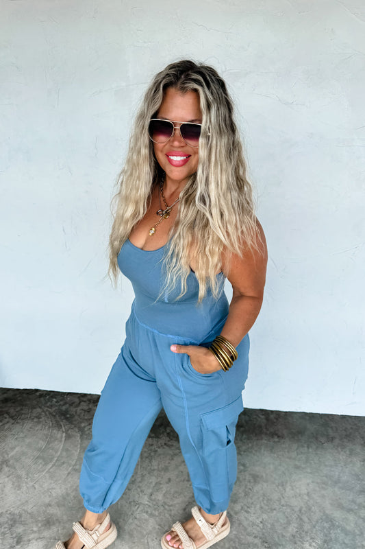 PREORDER- ALL SET TANK ROMPER