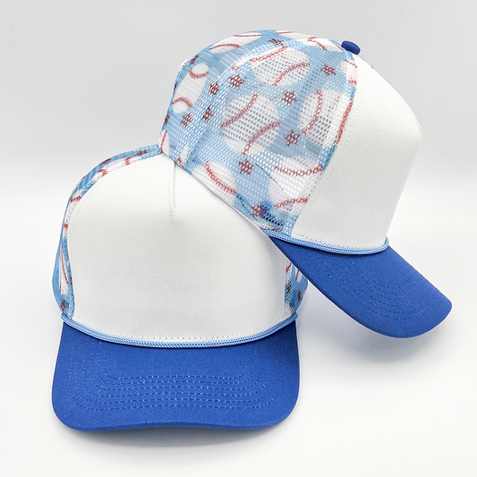 Baseball Mesh Structured Trucker Hat