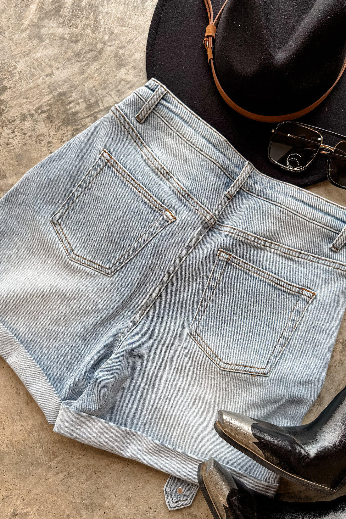 PREORDER- FESTIVAL NIGHTS BUCKLE SHORTS