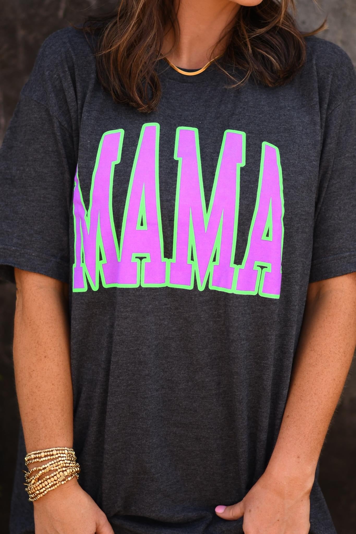 💚Neon Mama Tee💜