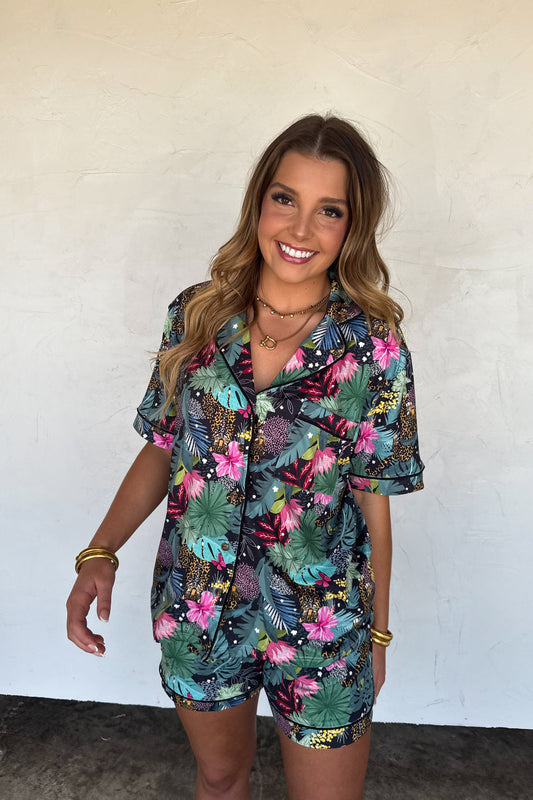 PREORDER- WILD BLOOMS PJ SET