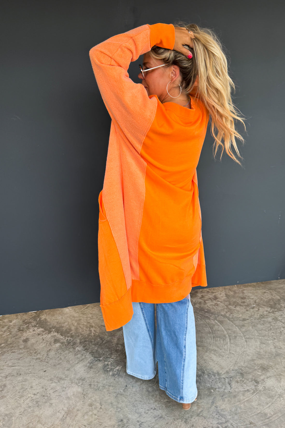 PREORDER- DESI SWEATSHIRT CARDIGAN