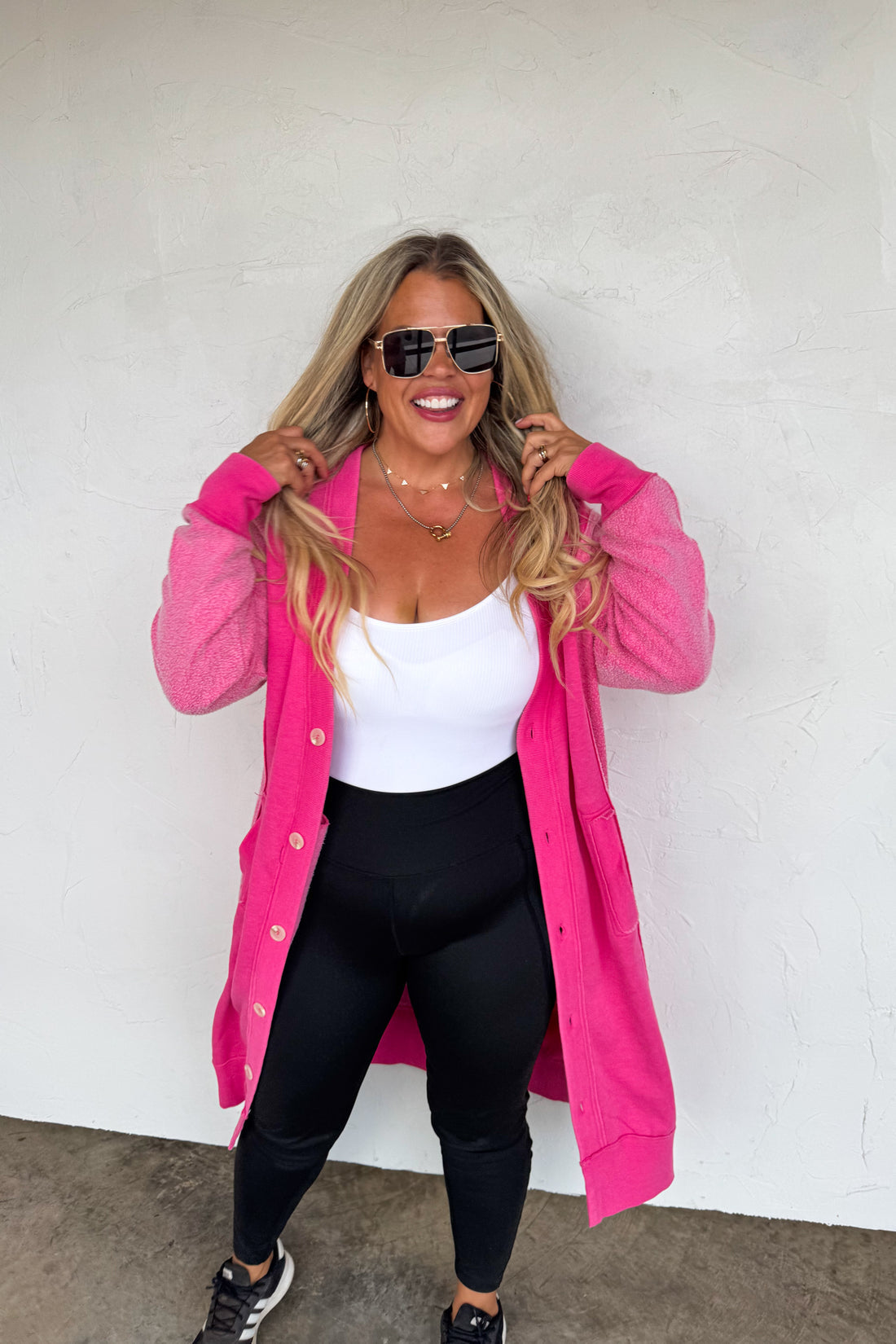 PREORDER- DESI SWEATSHIRT CARDIGAN