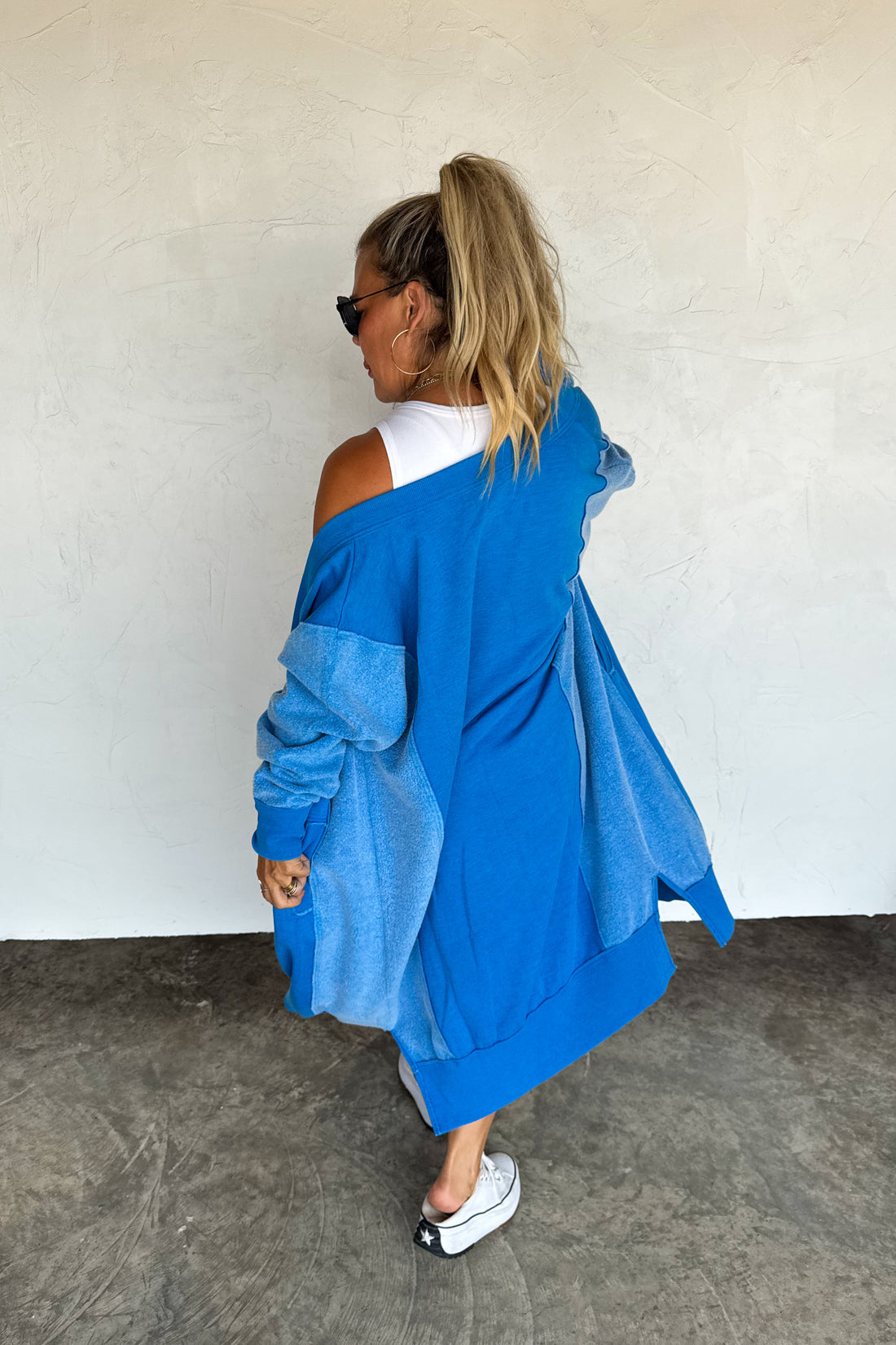 PREORDER- DESI SWEATSHIRT CARDIGAN