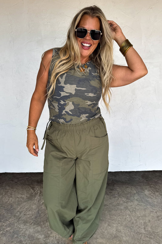 PREORDER- HAVEN CAMO TANK TOP