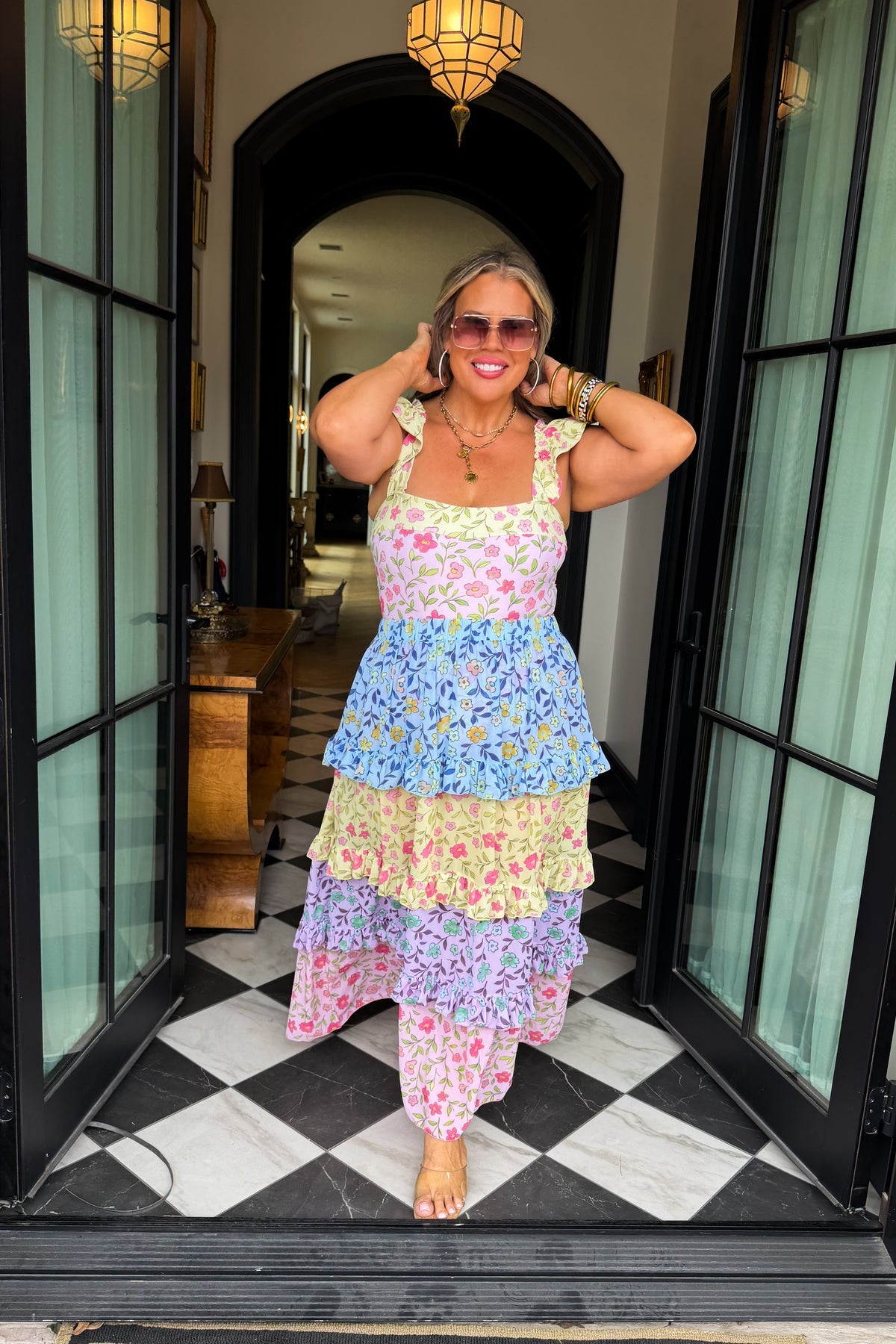 PREORDER- FLORAL RAINBOW SWIM SET