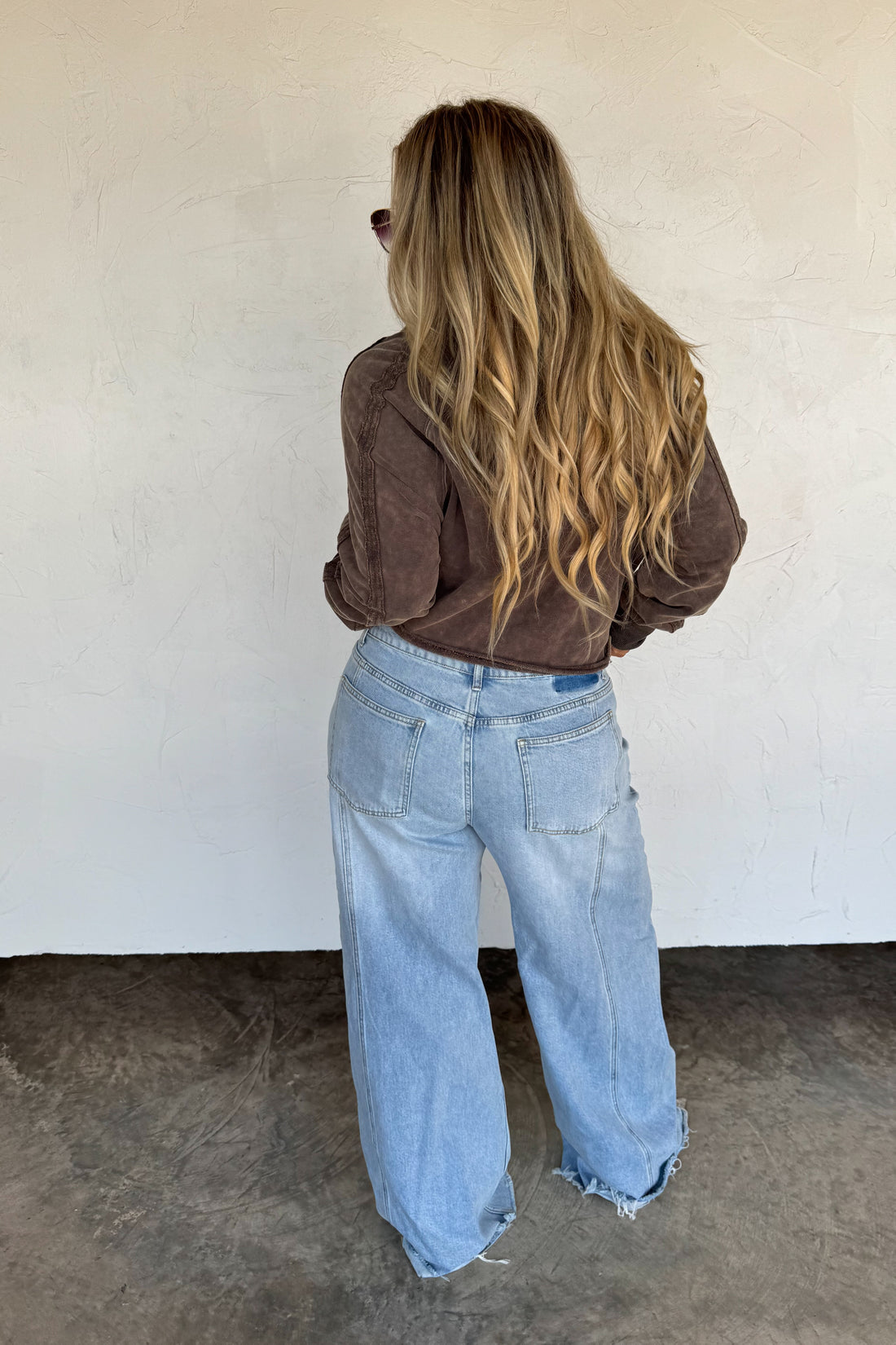 PREORDER- QUINCY WIDE LEG JEANS