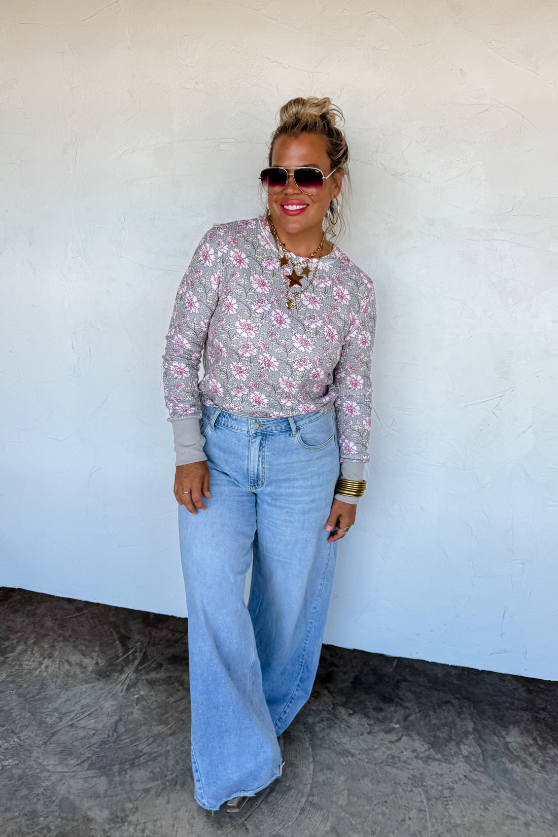 PREORDER- QUINCY WIDE LEG JEANS