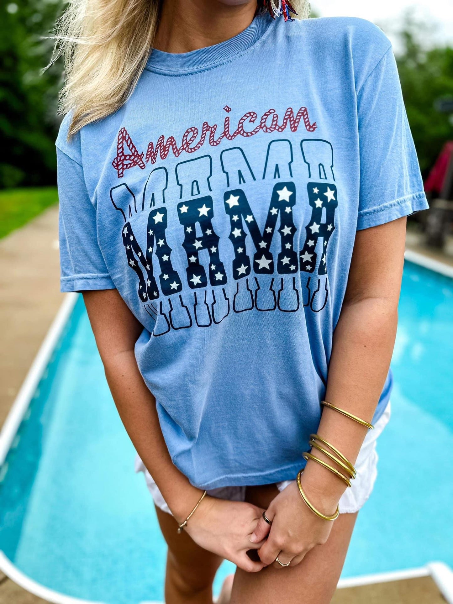 American Mama Stack Tee