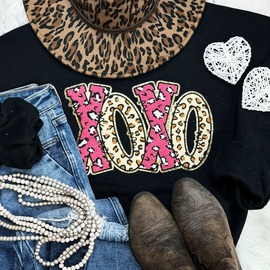 Leopard XOXO Patch