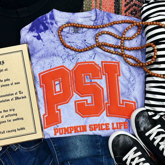 Pumpkin Spice Life PUFF Tee