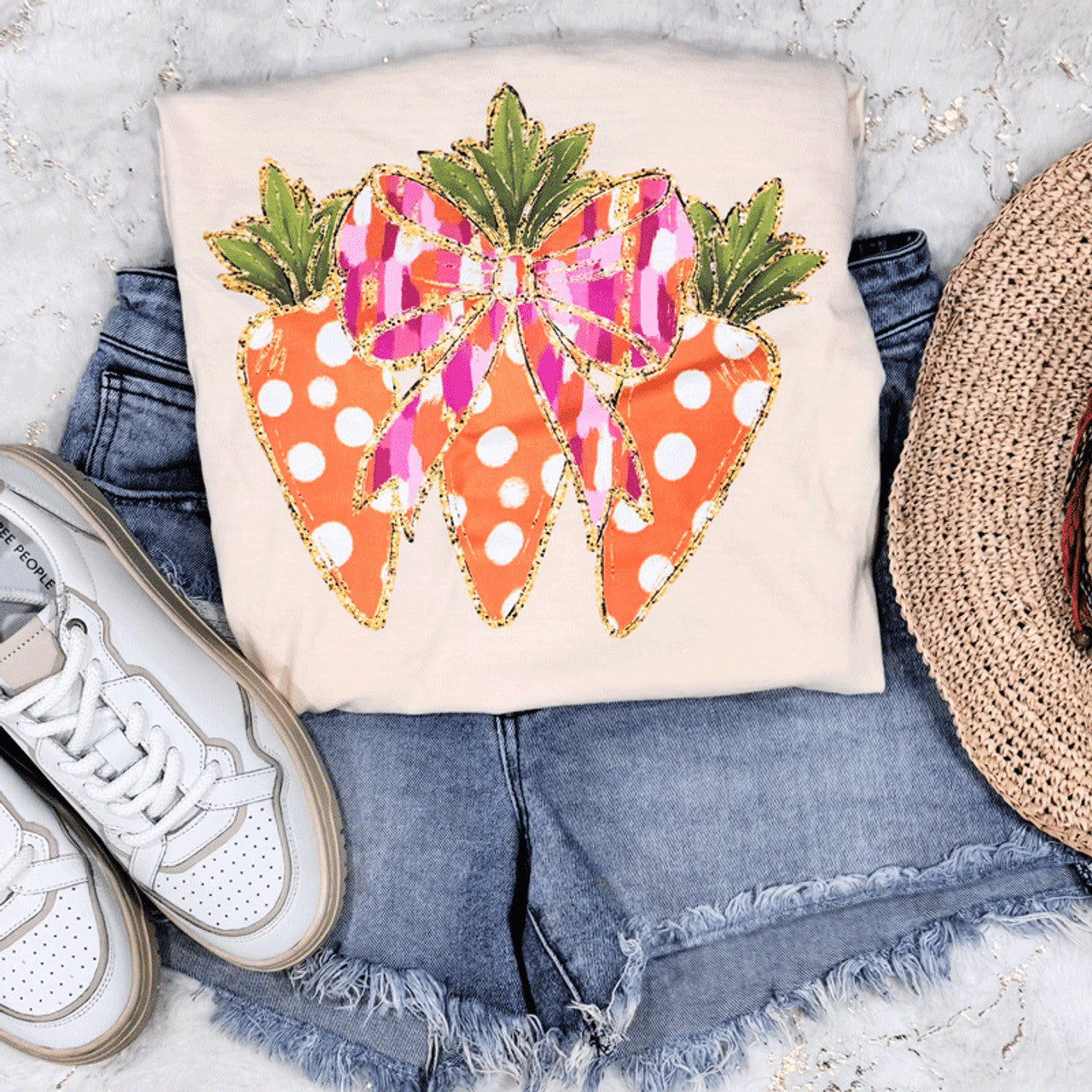 Colorful Carrots Tee