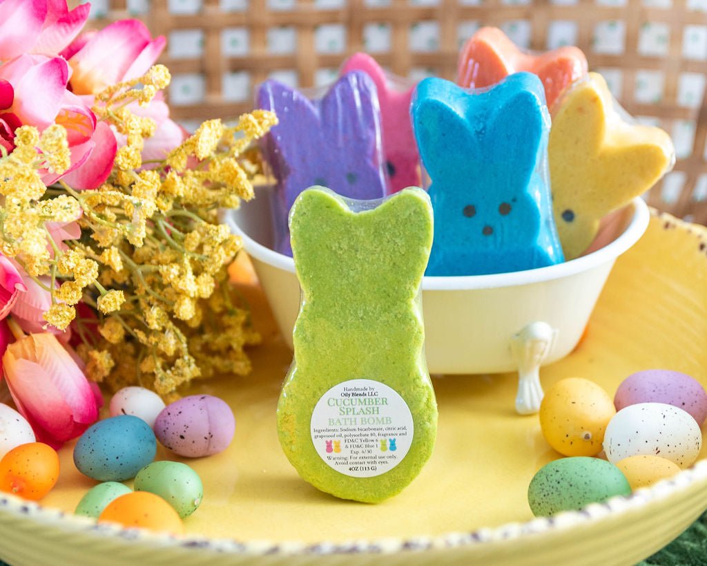 Easter Bunny Bath Bombs - Oily BlendsEaster Bunny Bath Bombs