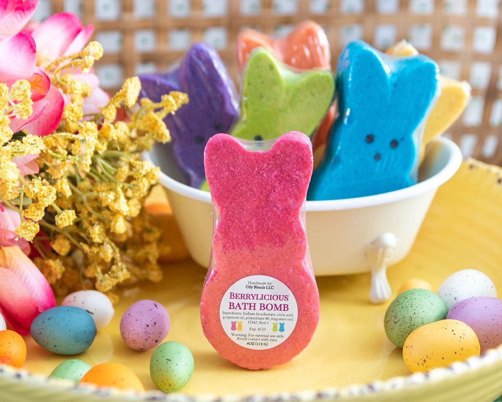 Easter Bunny Bath Bombs - Oily BlendsEaster Bunny Bath Bombs