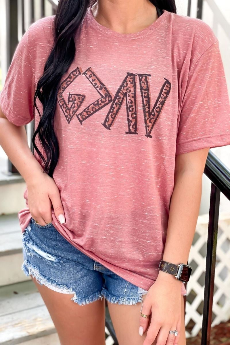 God Is Greater Marble Tee