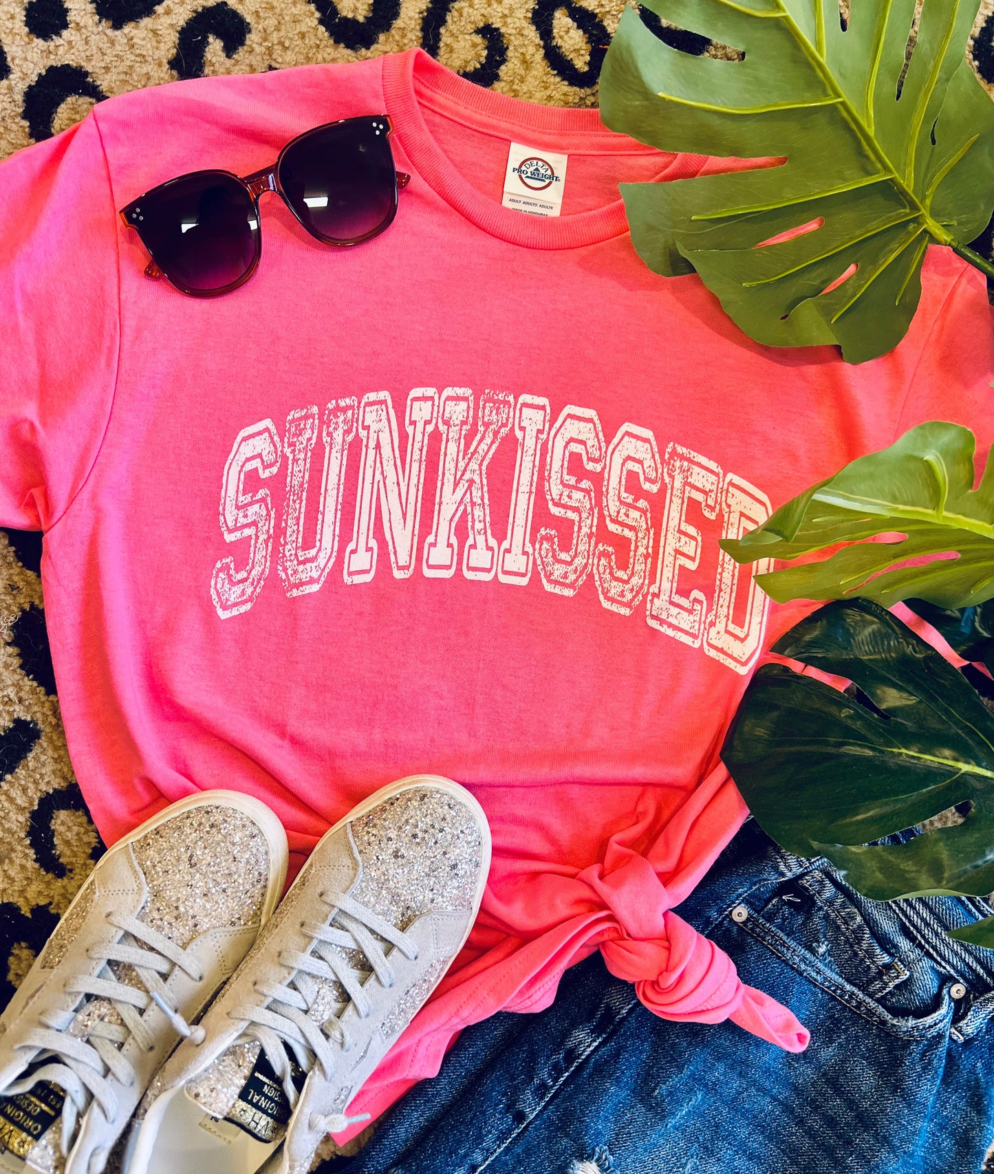 Neon Pink Sunkissed Tee