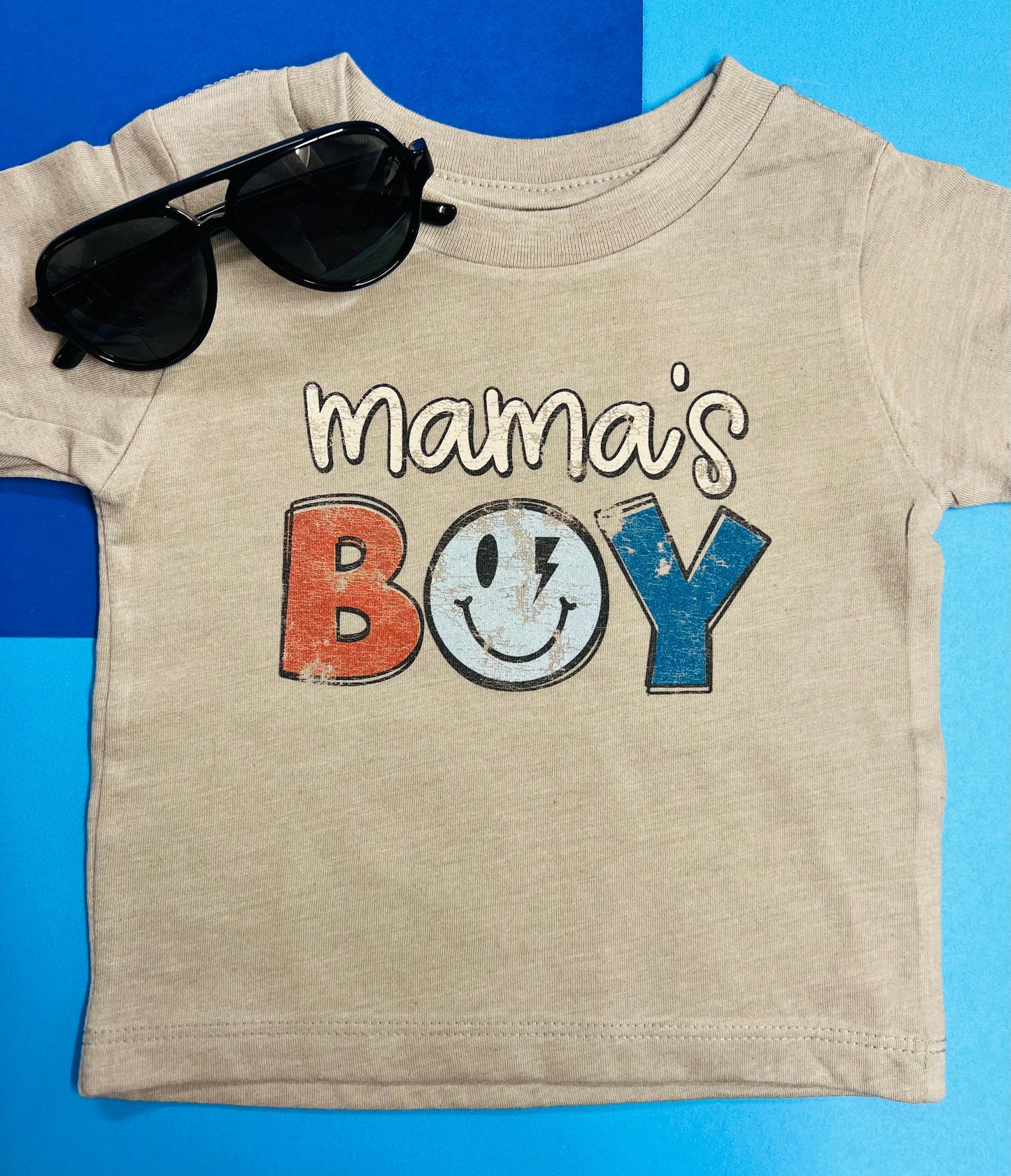Mama’s Boy Smiley Tee