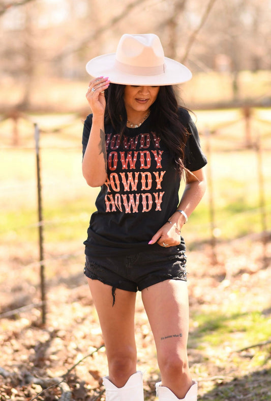 Howdy Ombré Star Tee