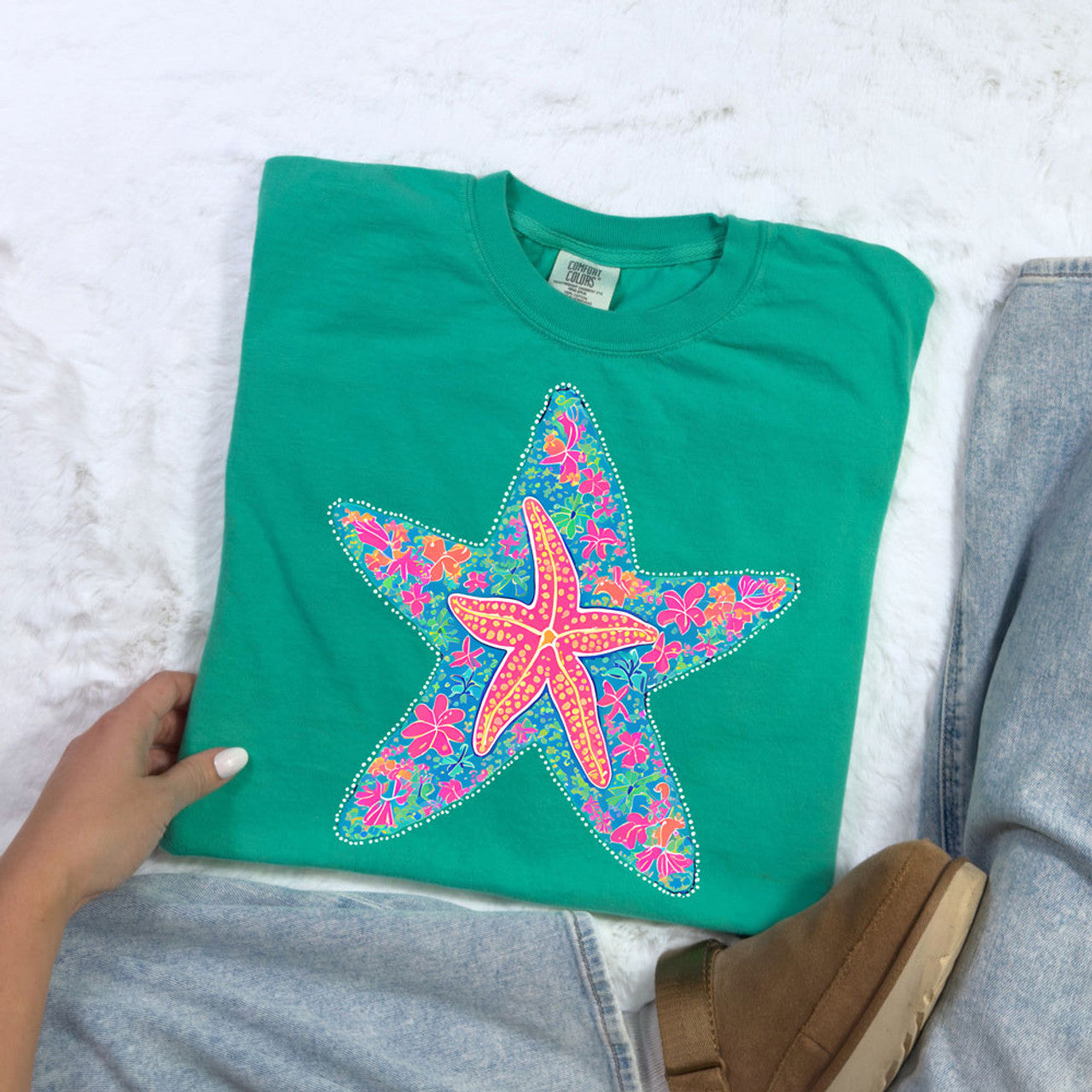 Starfish Floral Tee
